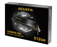 ADATA Legend 900 512GB PCIe 4.0 M.2 NVMe SLEG-900-512GCS - 1163933 - zdjęcie 6